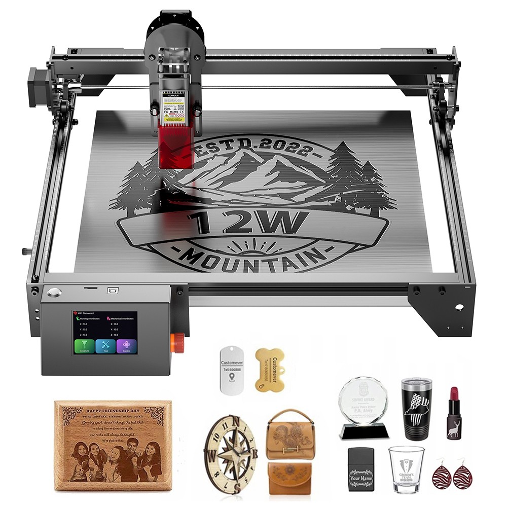 Longer Ray5 10W Laser Engraver 60W Laser Cutter High Precision Laser Engrave DIY