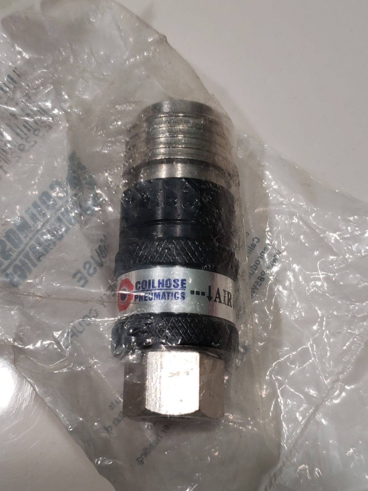 COILHOSE PNEUMATICS 5-IN-1 AUTOMATIC SAFETY EXHAUST COUPLER 1/4" 150USE