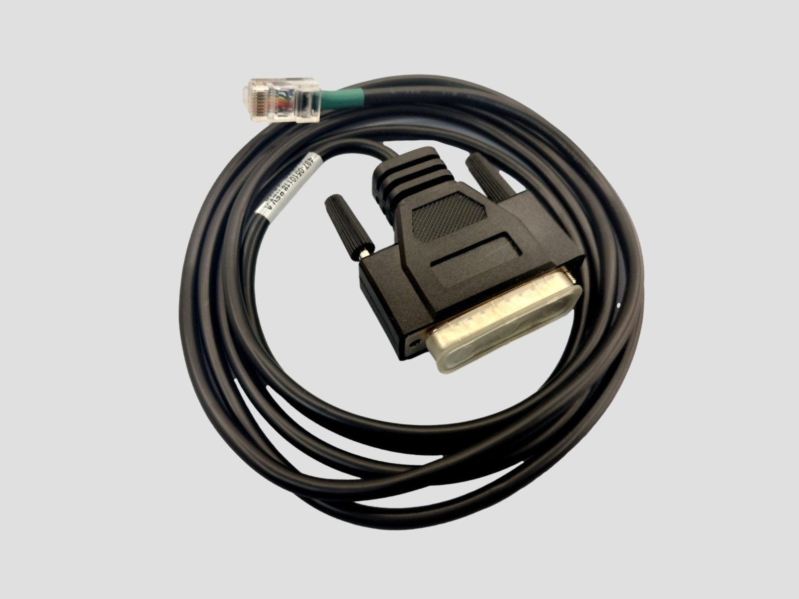 New NCR 1639-K332 497-0510118 RJ45 Male to DB25M Serial Receipt Printer Cable