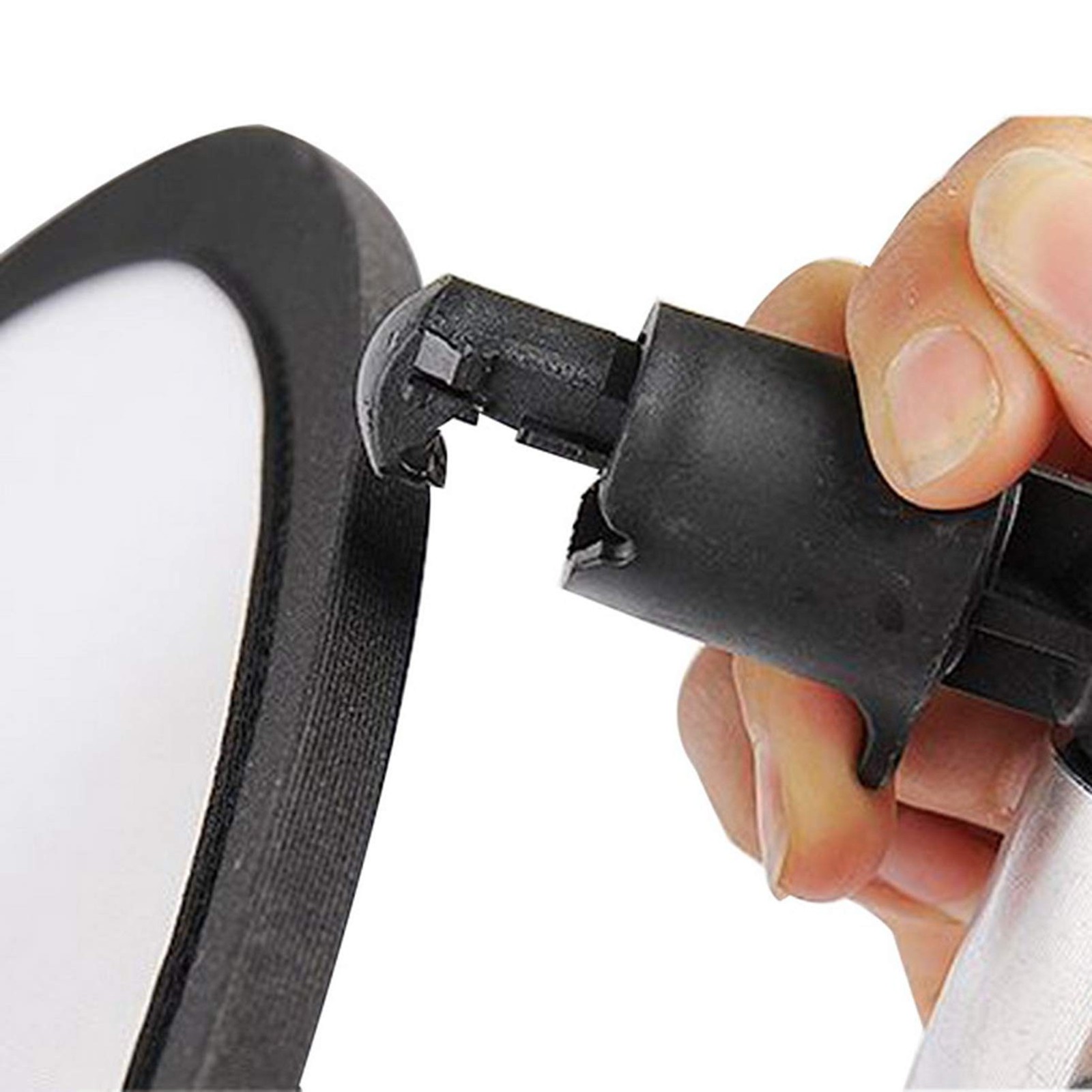 Precise angle adjustment reflector clip for professional photographers