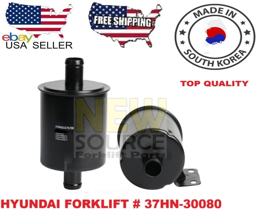 37HN-30080 HYUNDAI FORKLIFT HYDRAULIC FILTER REPLACES DONALDSON P502542 FH200