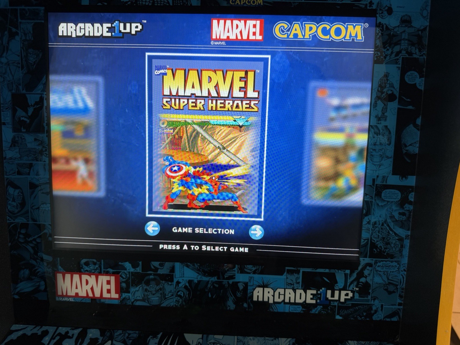 Arcade 1Up Marvel Superheroes Limited Edition