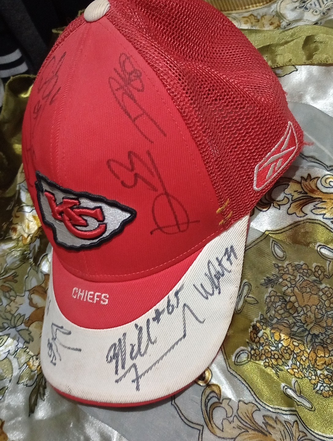 Autographed Chiefs Baseball Cap