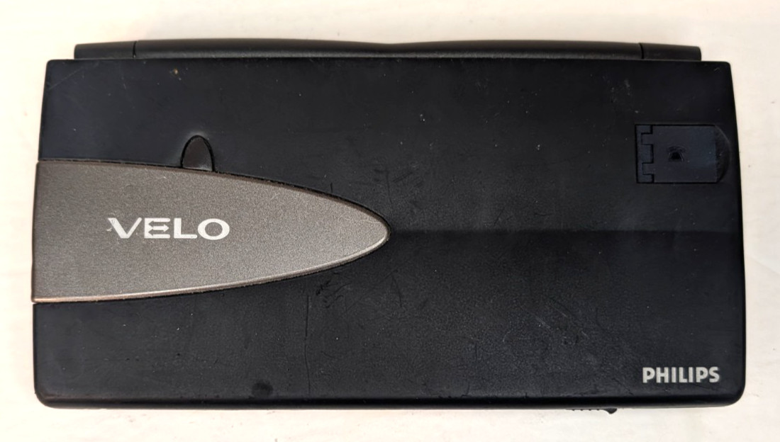 Philips Velo 500 Series Palmtop Pocket Computer Windows CE -- Vintage Computer