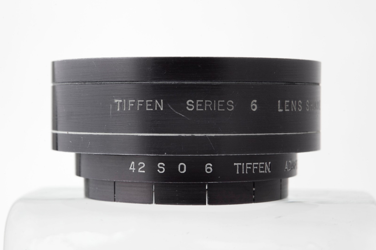 Tiffen 44mm Lens Hood Shade Series 6 and 42 S 0  42mm Adapter Ring Filter Holder