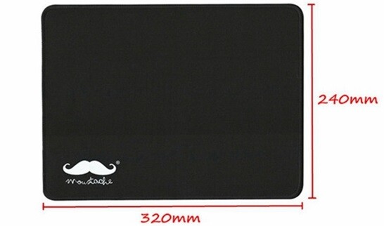 Moustache® Standard Mouse Pad - Gaming Mouse Pad