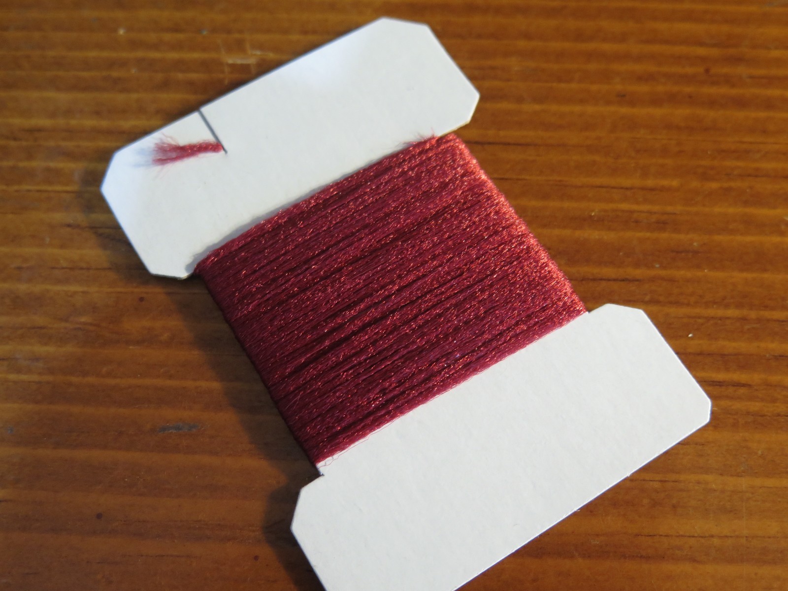 Antron Yarn for Fly Tying - Wine
