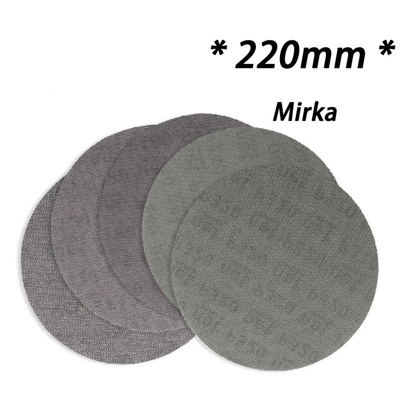 9"220mm Abrasive Sanding Hook and Loop Mesh Discs 80 120 180 240 320 Grit