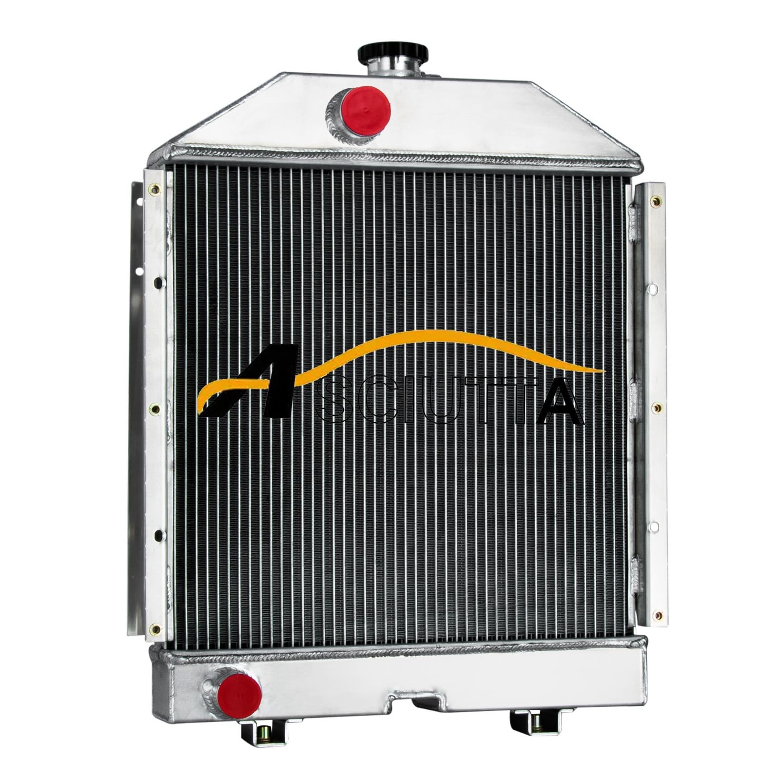 4 Row Aluminum Radiator Fiat Case IH New Holland Hesston Oliver Allis Chalmers