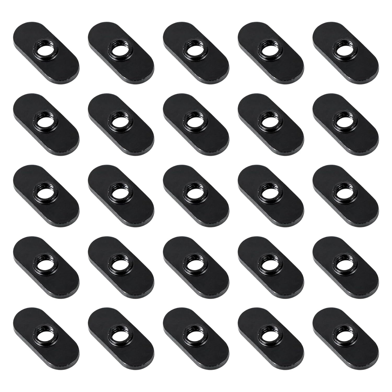 1/4"-20 Threaded Centered Slide in Economy T Nuts, T Nut Accessory Hardwares for