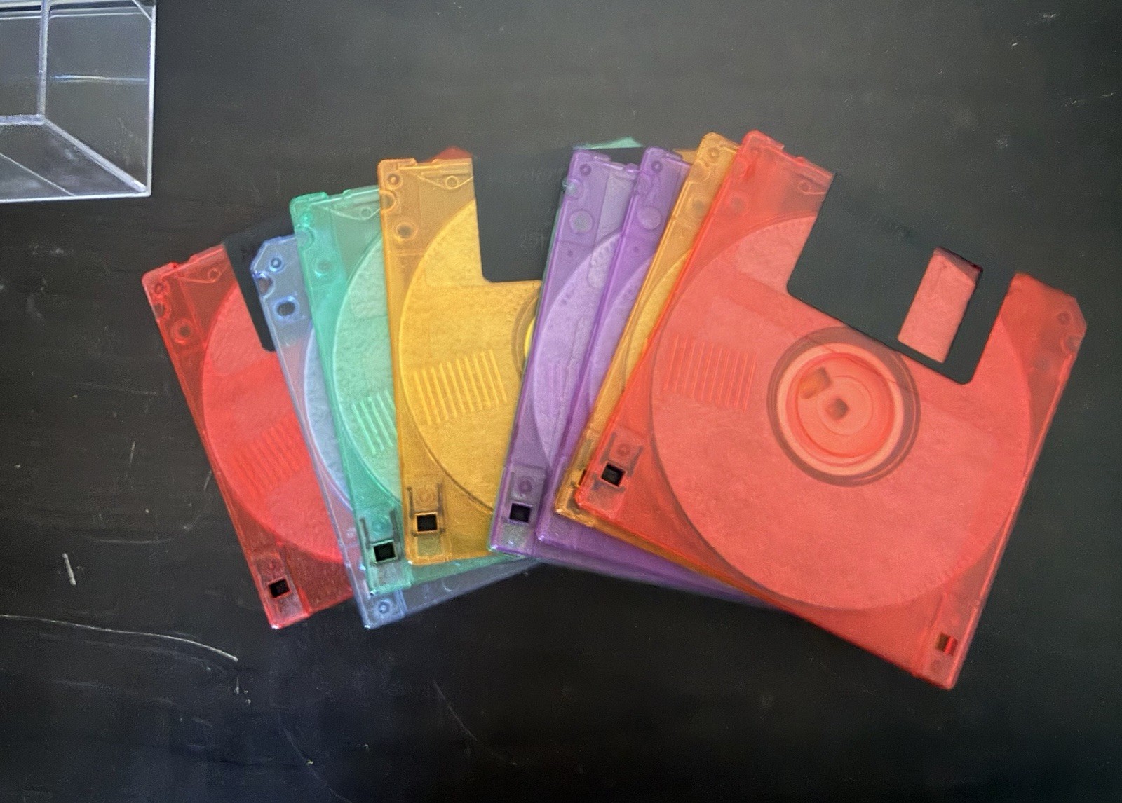 Memorex Cool Disk 3.5 Inch High Density Floppy Disk Vintage 1990s 9 Pack