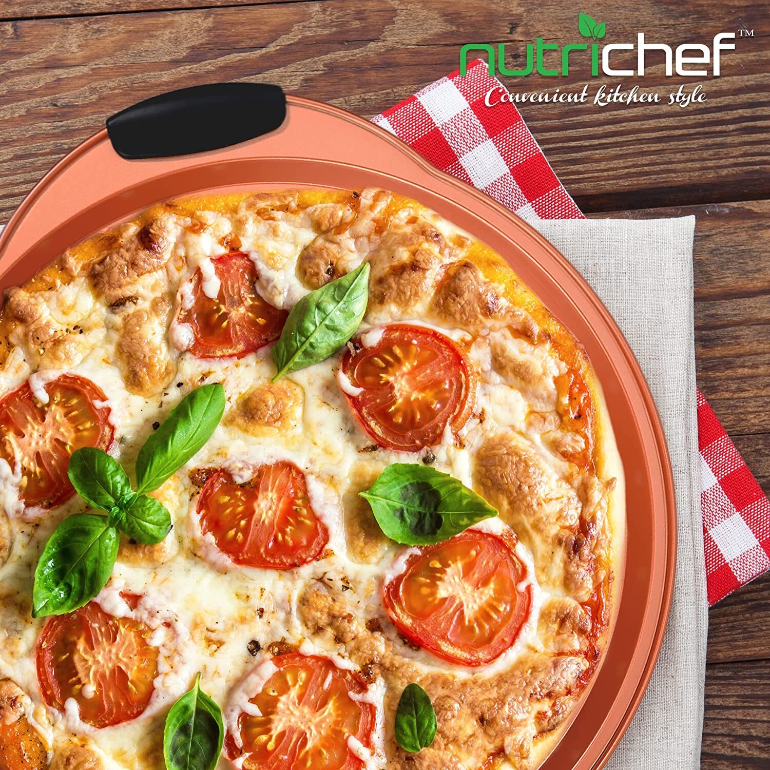 Nutrichef BKNCSBS52SPIZZAP Pizza Pan