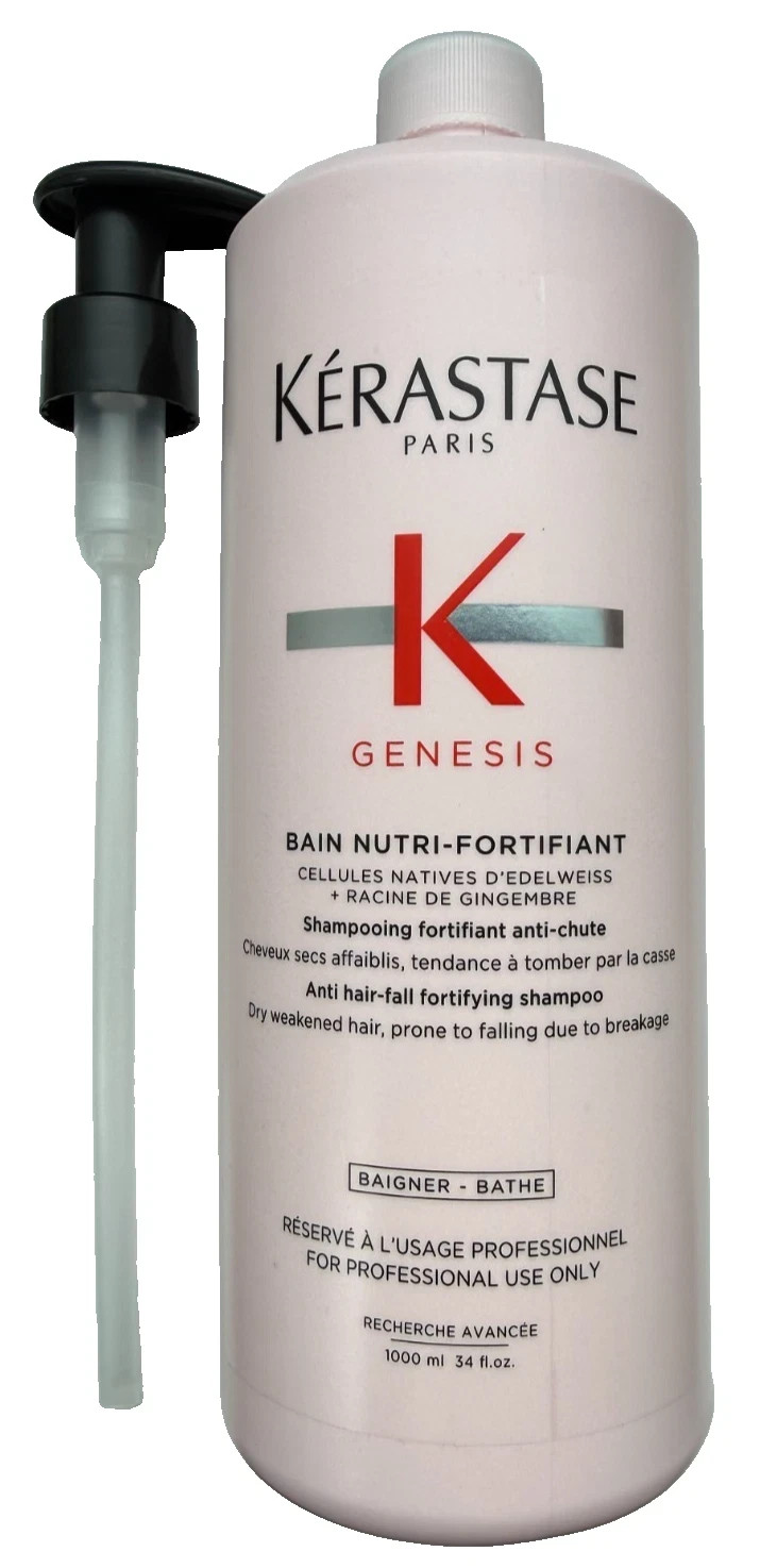 Kerastase Genesis Bain Nutri Fortifiant 34 fl.oz / 1L WITH PUMP