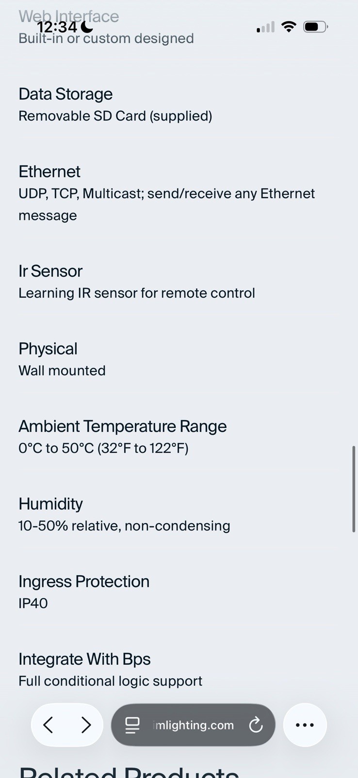 The Pharos TPC (Touch Panel Controller) Lighting Control