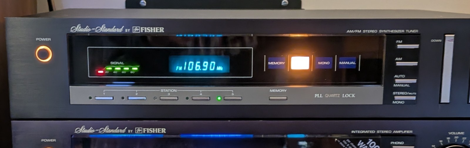 Fisher FM-600 AM/FM Stereo Tuner–Serviced, Aligned, Excellent Working Condition