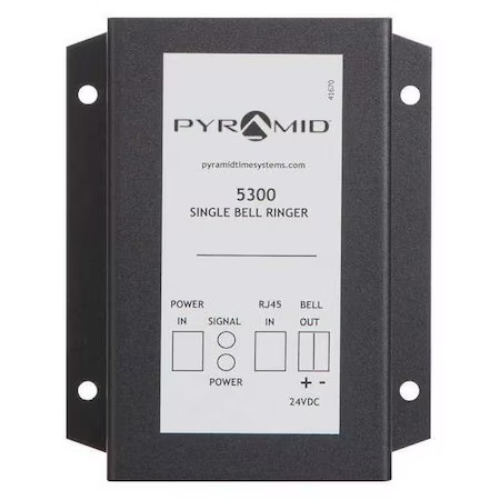 Pyramid 5300 Bell Ringer, 24Vdc, Steel, Wall Mount