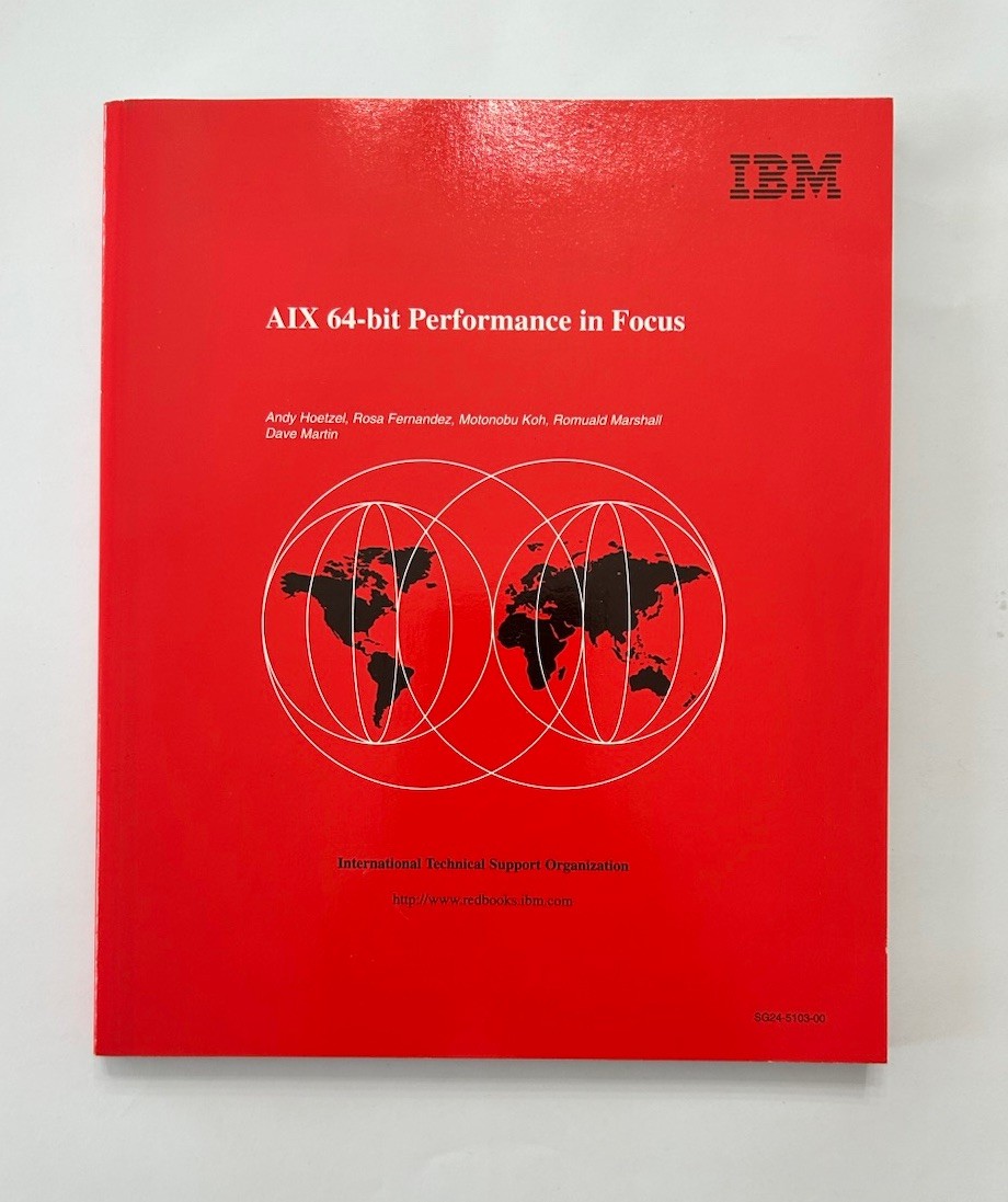 IBM AIX 64 Bit Performance In Focus Redbook 1998 Manual Guide Book