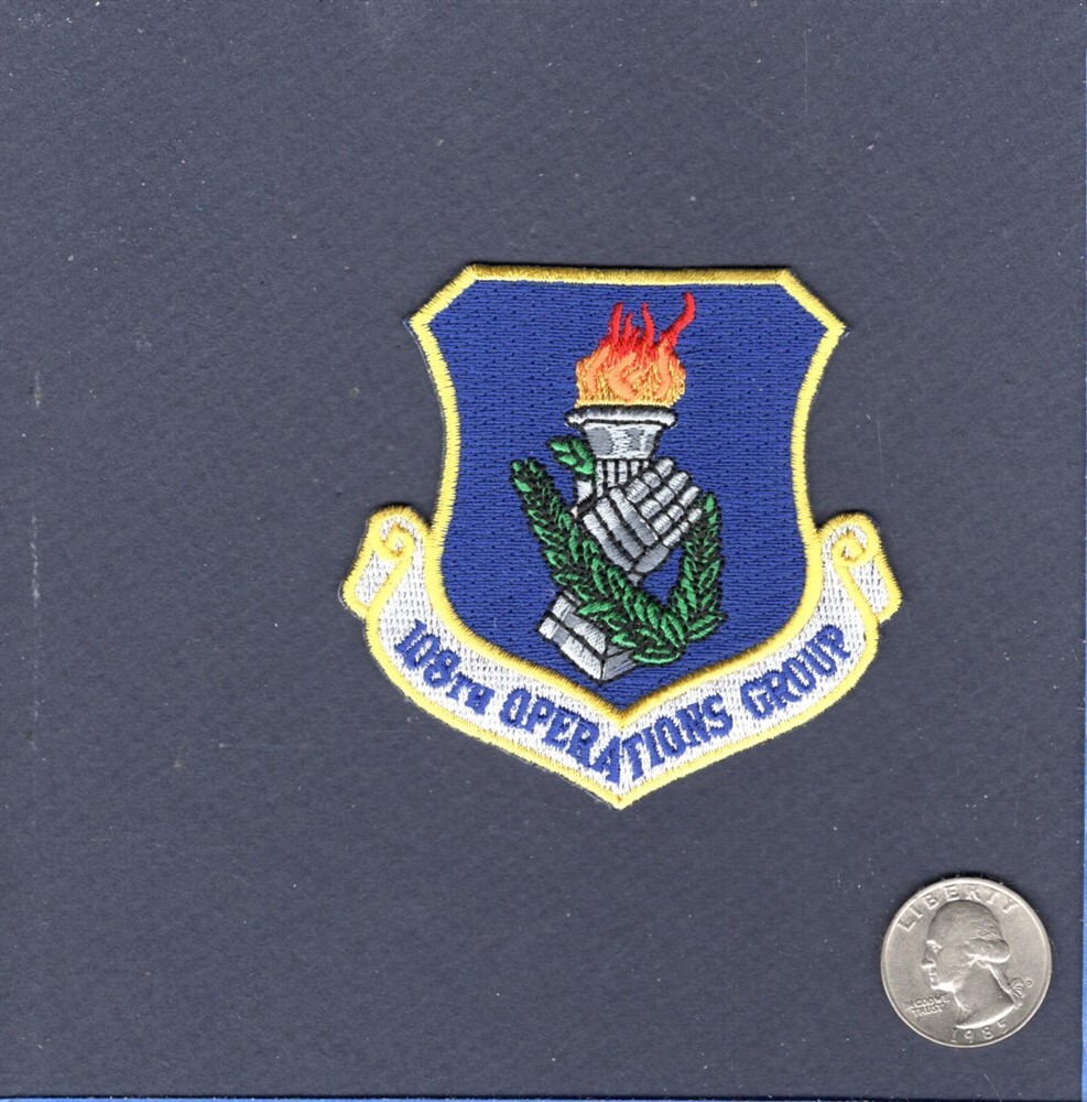108th OG Operations Group NJ ANG KC-135 Stratotanker USAF Squadron Patch