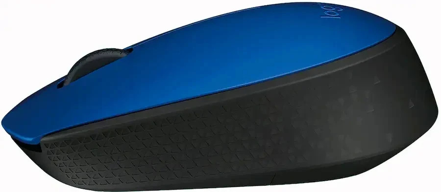 Logitech - M170 Wireless Compact Optical Ambidextrous Mouse - Blue (910-004800)