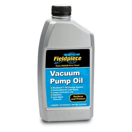 Fieldpiece Oil32 Refrigerant Evac Pump Oil, 1 Qt, Bottle