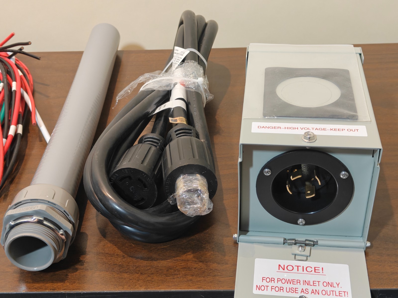 10-Circuit 30A Generator Transfer Switch - Complete Pre-Wired Kit, Inlet & Cable