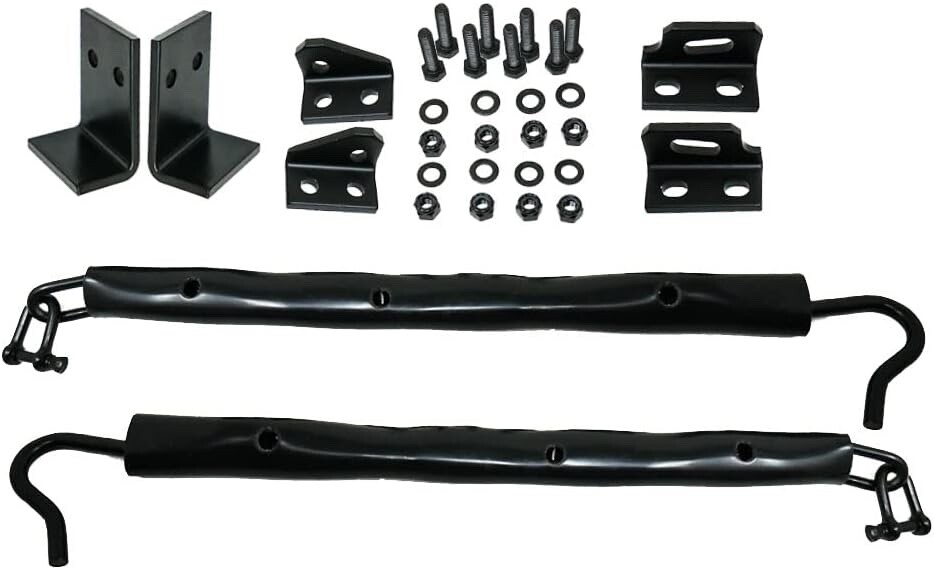 HMMWV Tailgate Chain Set With Hardware Humvee M998 M1152 M1123 M1097 M1151