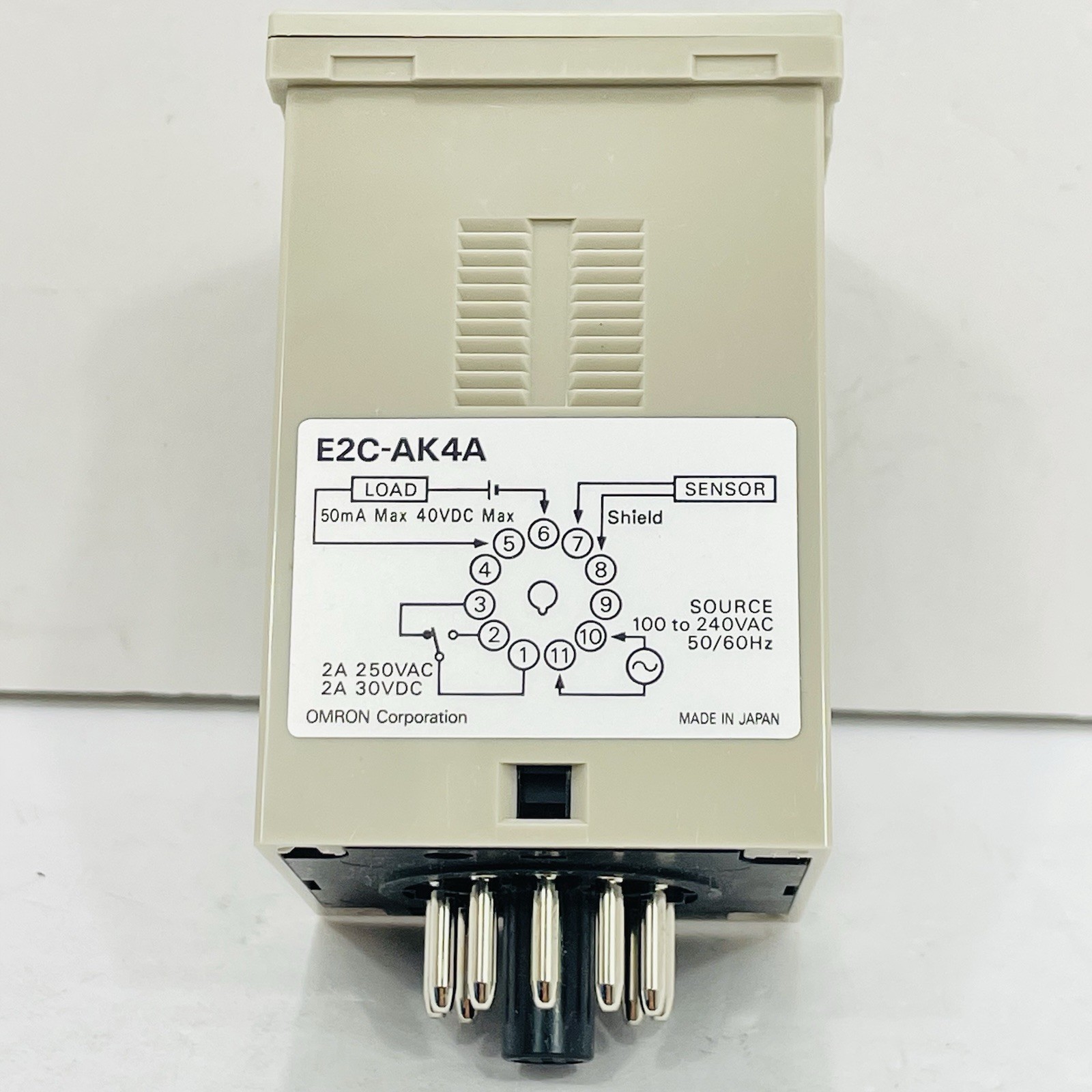 Qty 5 Omron E2C-AK4A Proximity Switch Amplifier Unit ~NEW~