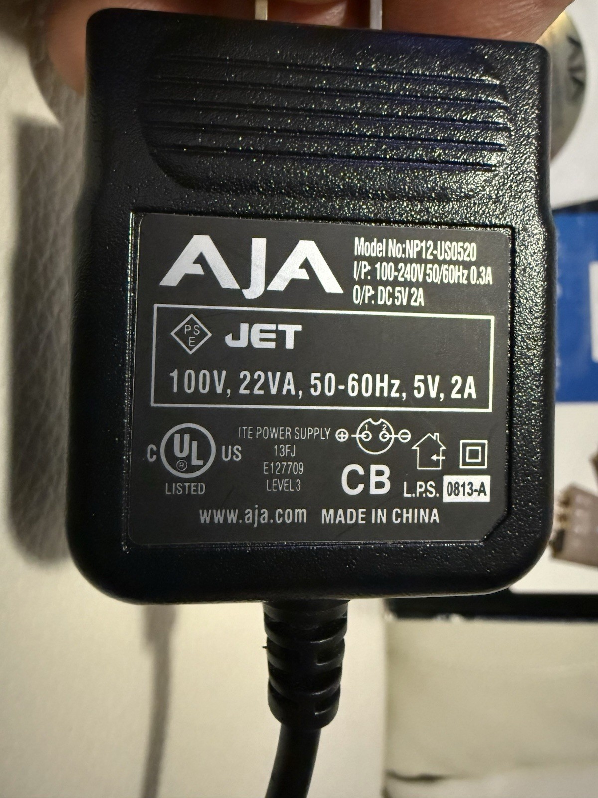 AJA HD10C2 SDI to analog and SDI splitter power supply, break-out cable, Box,CD.