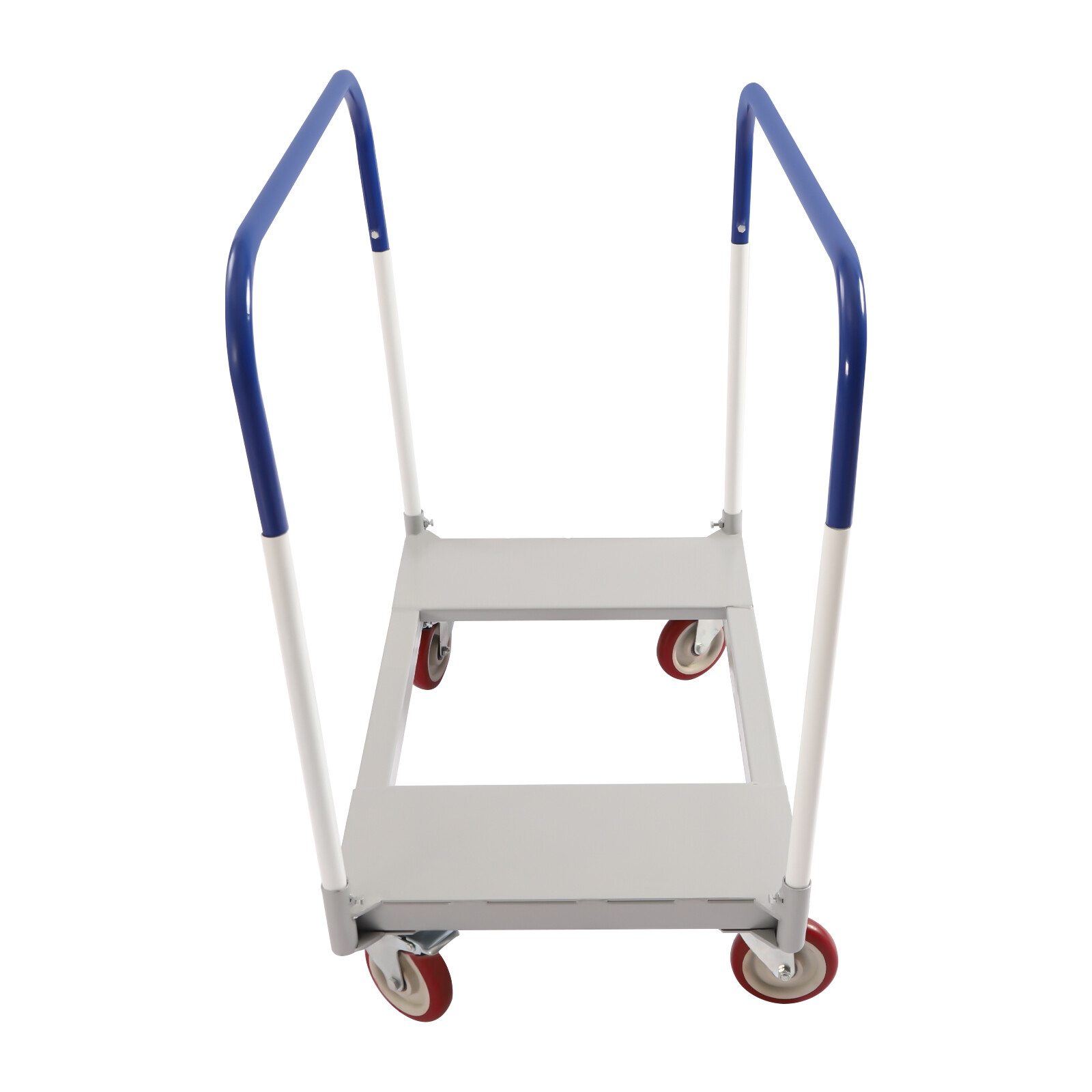 1500 lbs Professional Panel Cart Dolly Rectangular Low Noise with 5inch Casters