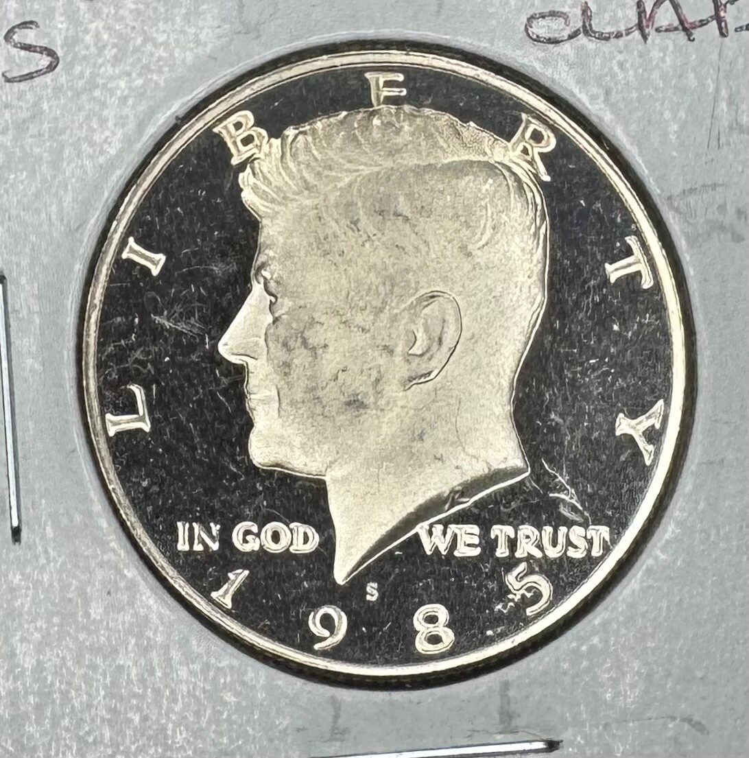 1985 San Francisco Mint Kennedy Half Dollar CLAD PROOF 50¢ Uncirculated CRH484
