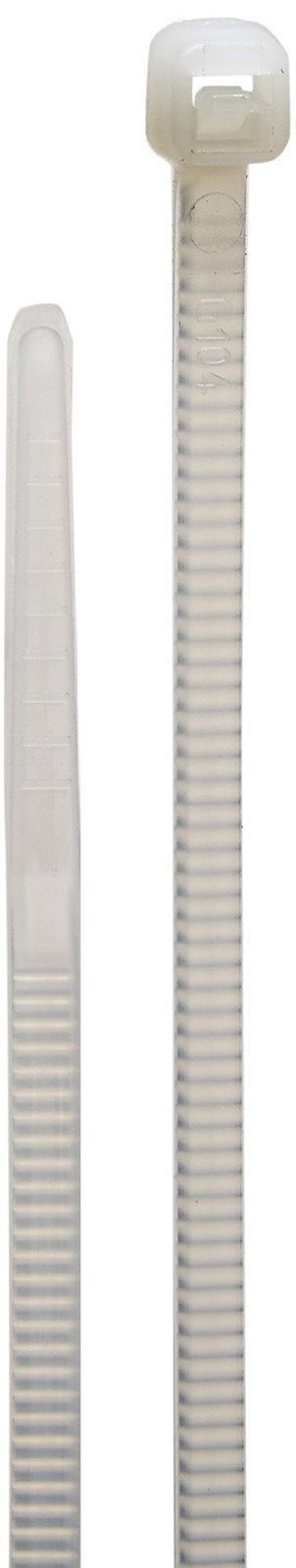 Morris 20014 18LB Tensile Strength Nylon Cable Tie, 4-Inch Length, 100-Pack New