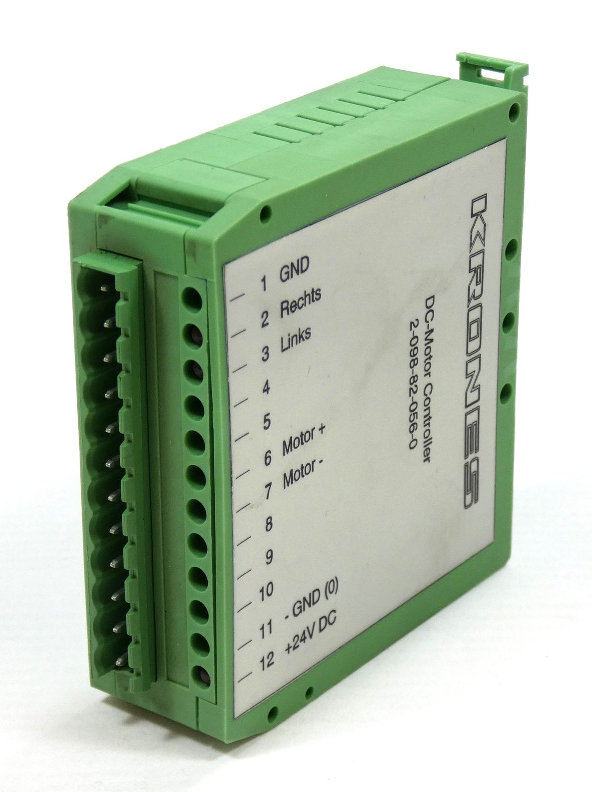 Krones 2-098-82-056-0 DC Motor Controller -used/attn-