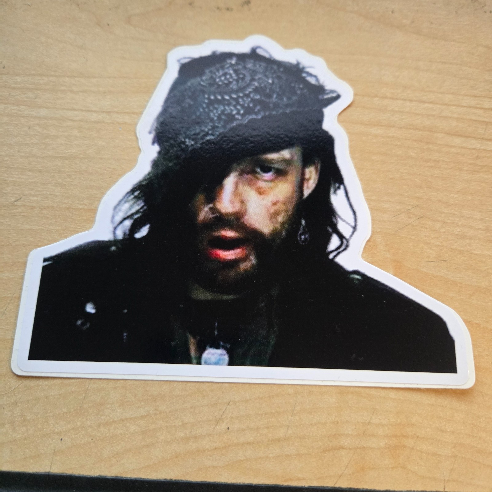 GG ALLIN BANDANA STICKER