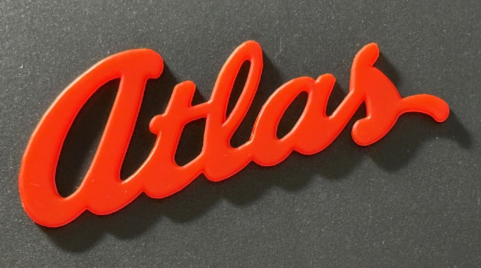 Atlas logo badge for drill press