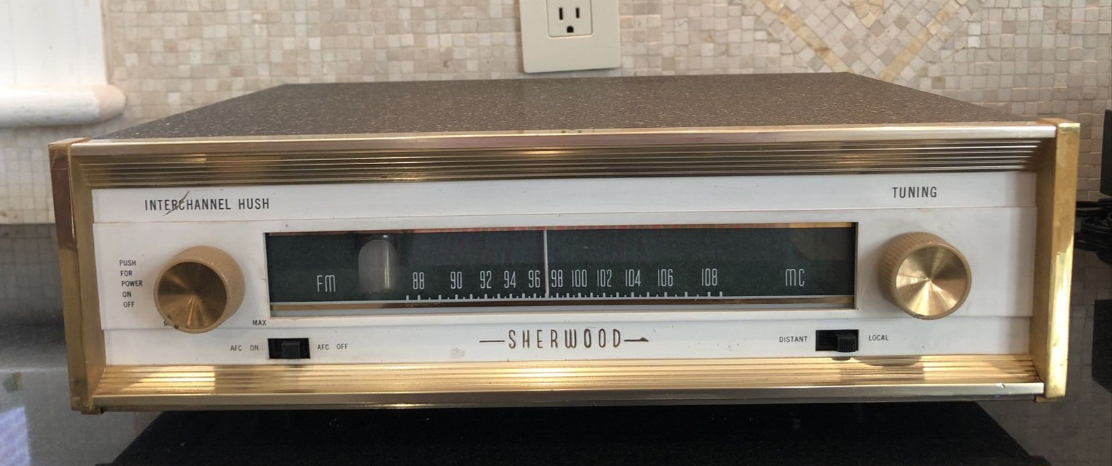 Sherwood Model S 3000 II FM Tuner Perfect Working Condition