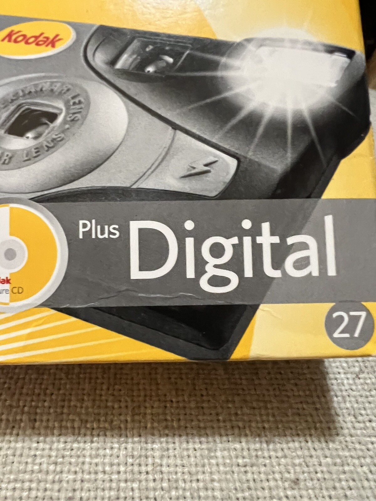KODAK SINGLE USE DIGITAL CAMERAL EXP 2010 NOS