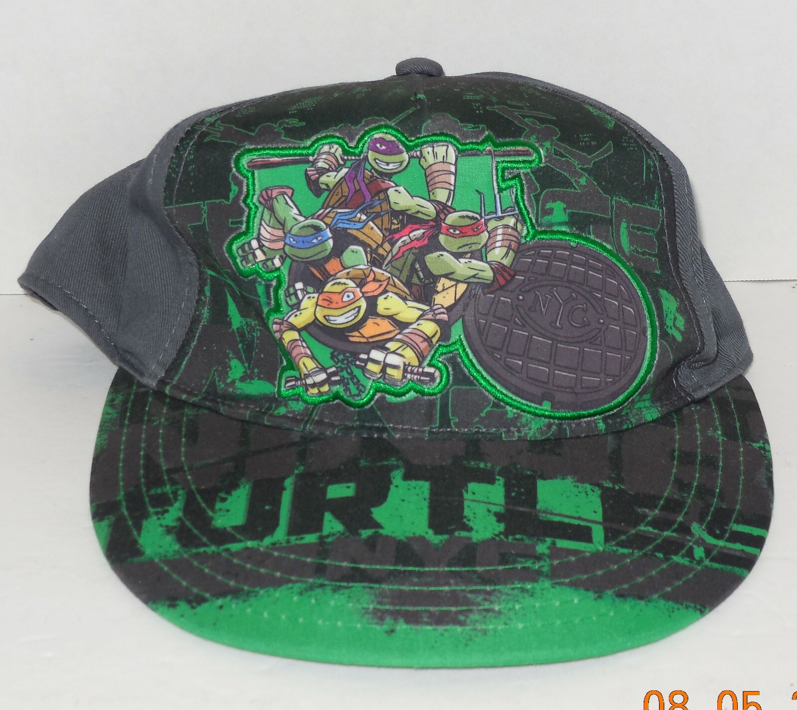 Nickelodeon TMNT Teenage Mutant Ninja Turtles Snapback Hat Cap
