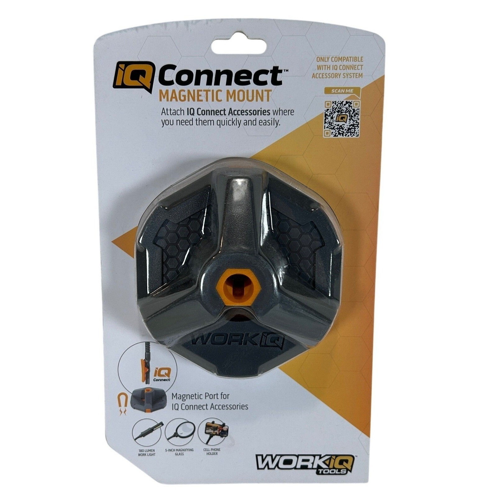 WorkIQ Tools iQ Connect Magnetic Mount IQCMM for Accessories N52 Magnets