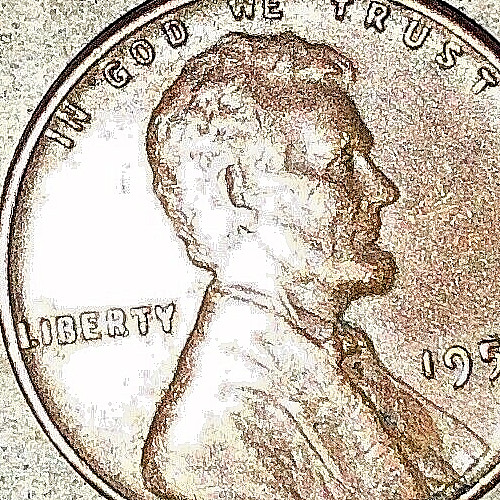 1952 Lincoln Wheat Cent Penny 1c