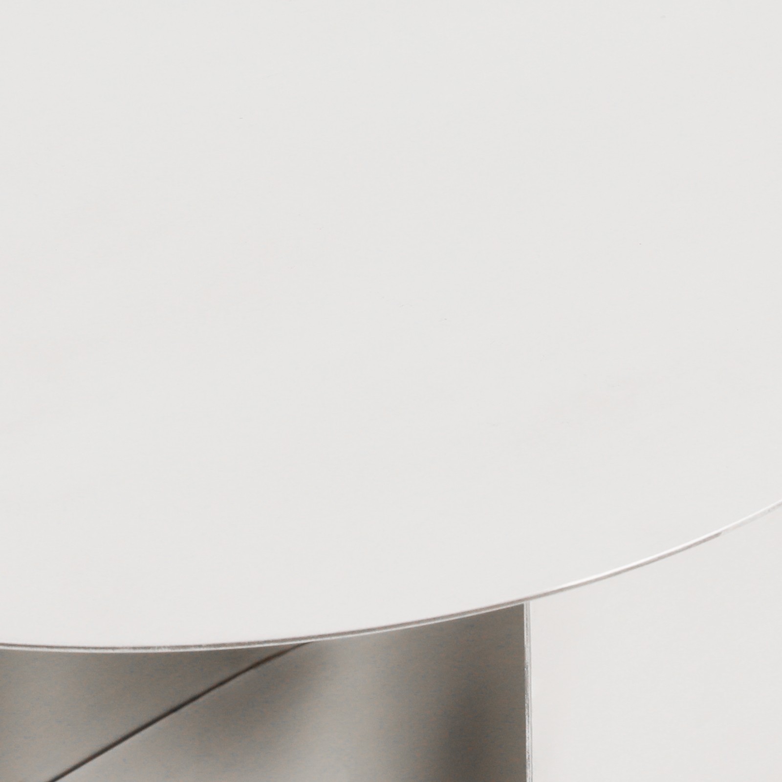 Side Table 28*46*51cm Bedroom Stainless Steel Side Table Silver Sofa Side Table