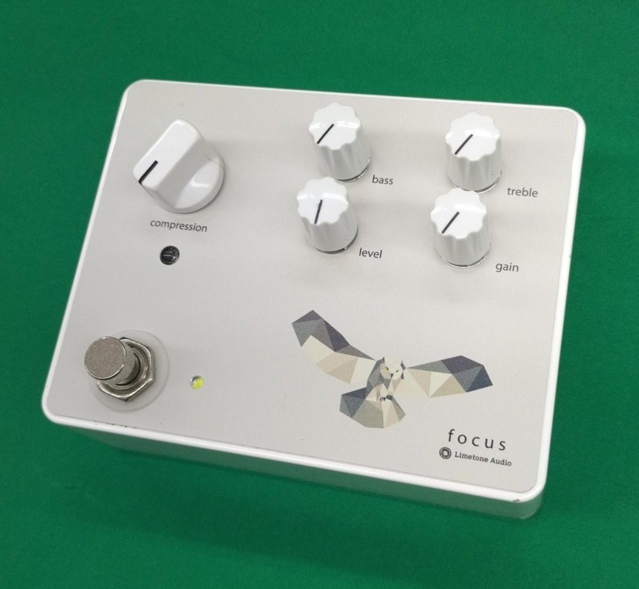 LIMETONE AUDIO Focus Compressor Guitar Equipment Pedal Used
