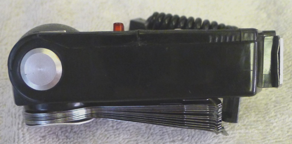 Focal K-mart Shoe Mount Camera Collapsable Fan Tilt Flash with Case & Cord