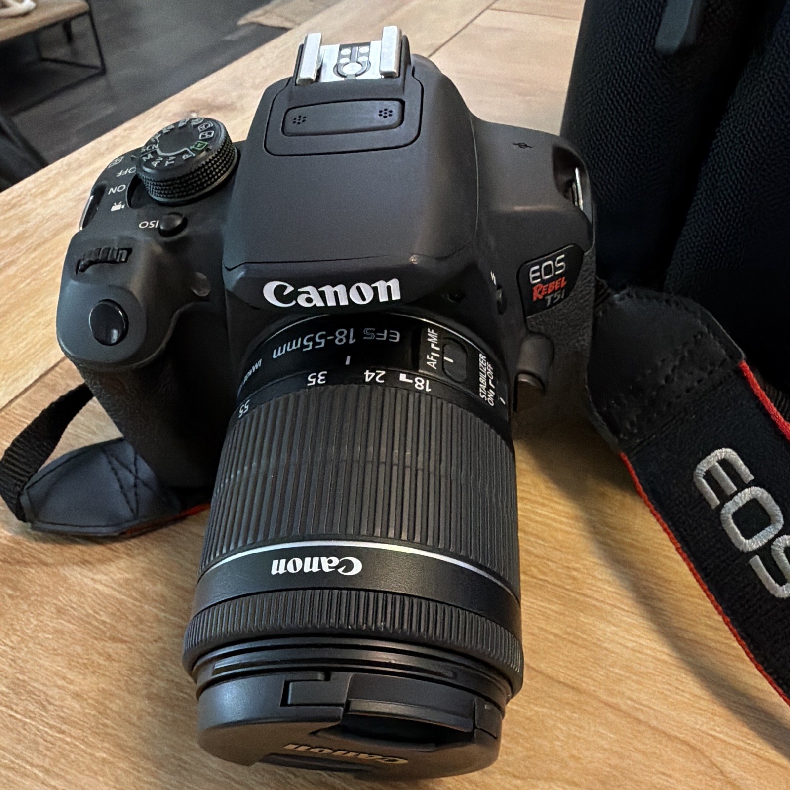 Canon EOS Rebel T5i Camera Bundle w/ EF-S 18-55mm, 55-250mm, 50 mm Lenses, & bag