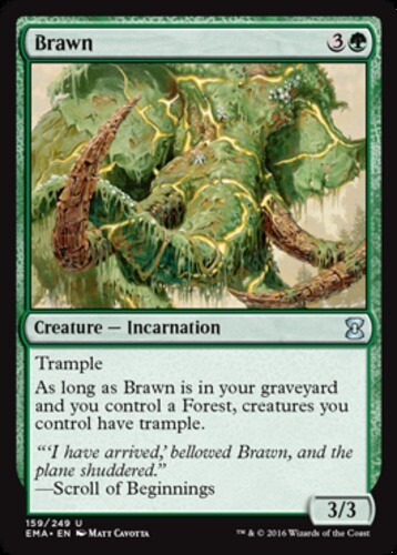 Brawn x4 - Eternal Masters - NM-Mint, English - Eternal Masters