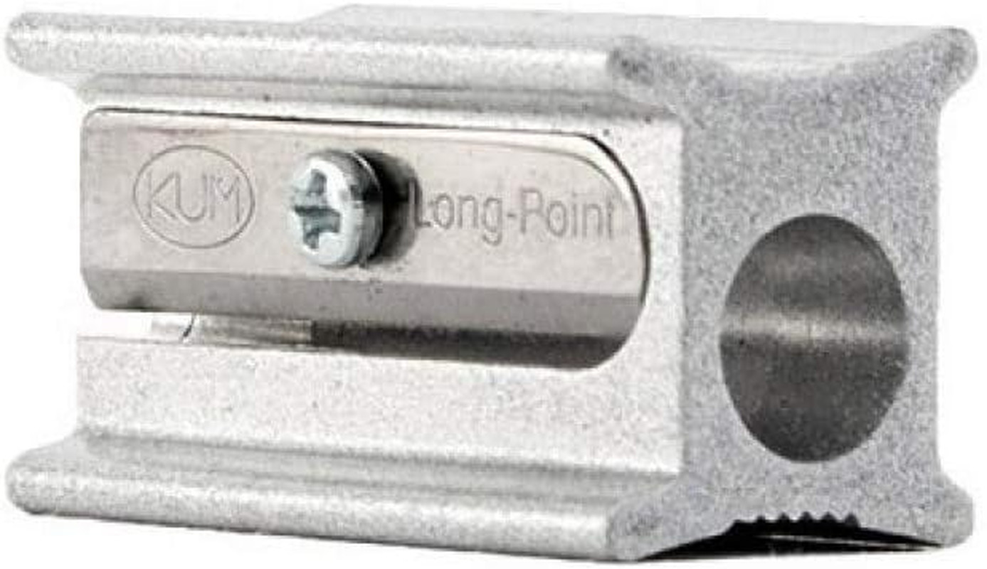 104.06.01 Magnesium Alloy 1-Hole Steel Blade Long Point Pencil Sharpeners