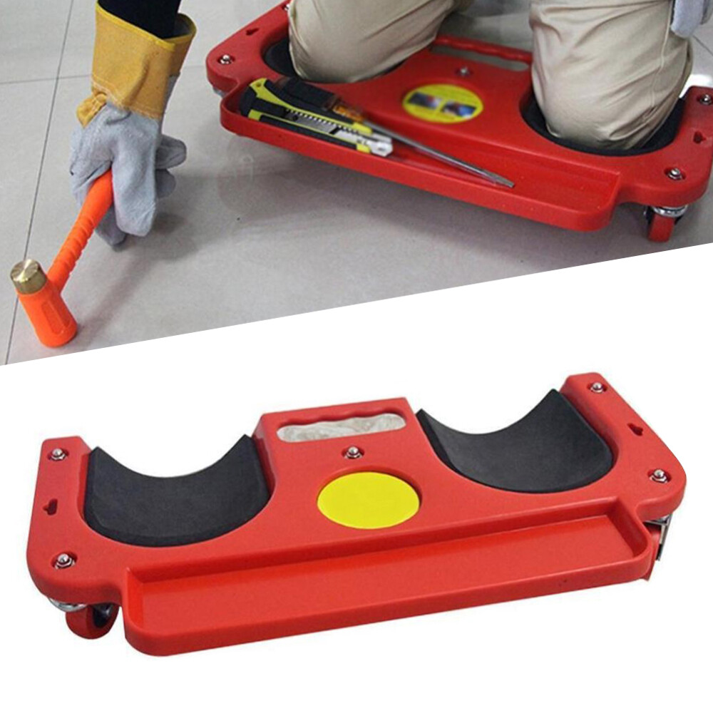 Rolling Knee Pads Platform with Wheels for Easy Mobility and Comfort