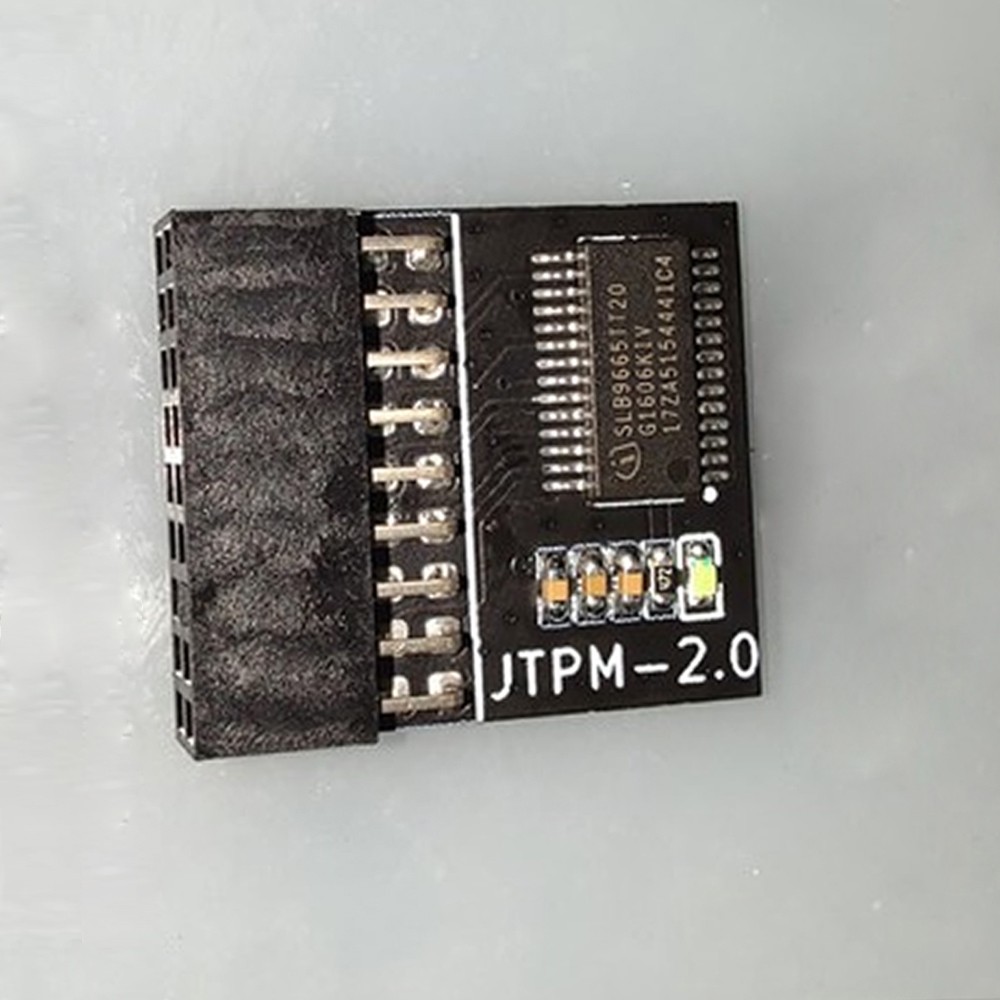 For Infineon TPM TPM2.0 Module ASRock TPM 18-1 Pin Security Module Win11