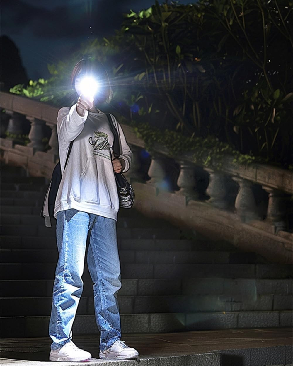 Rechargeable EDC Flashlight, Small Flat Flash Light, Pocket Magnetic Flashlights
