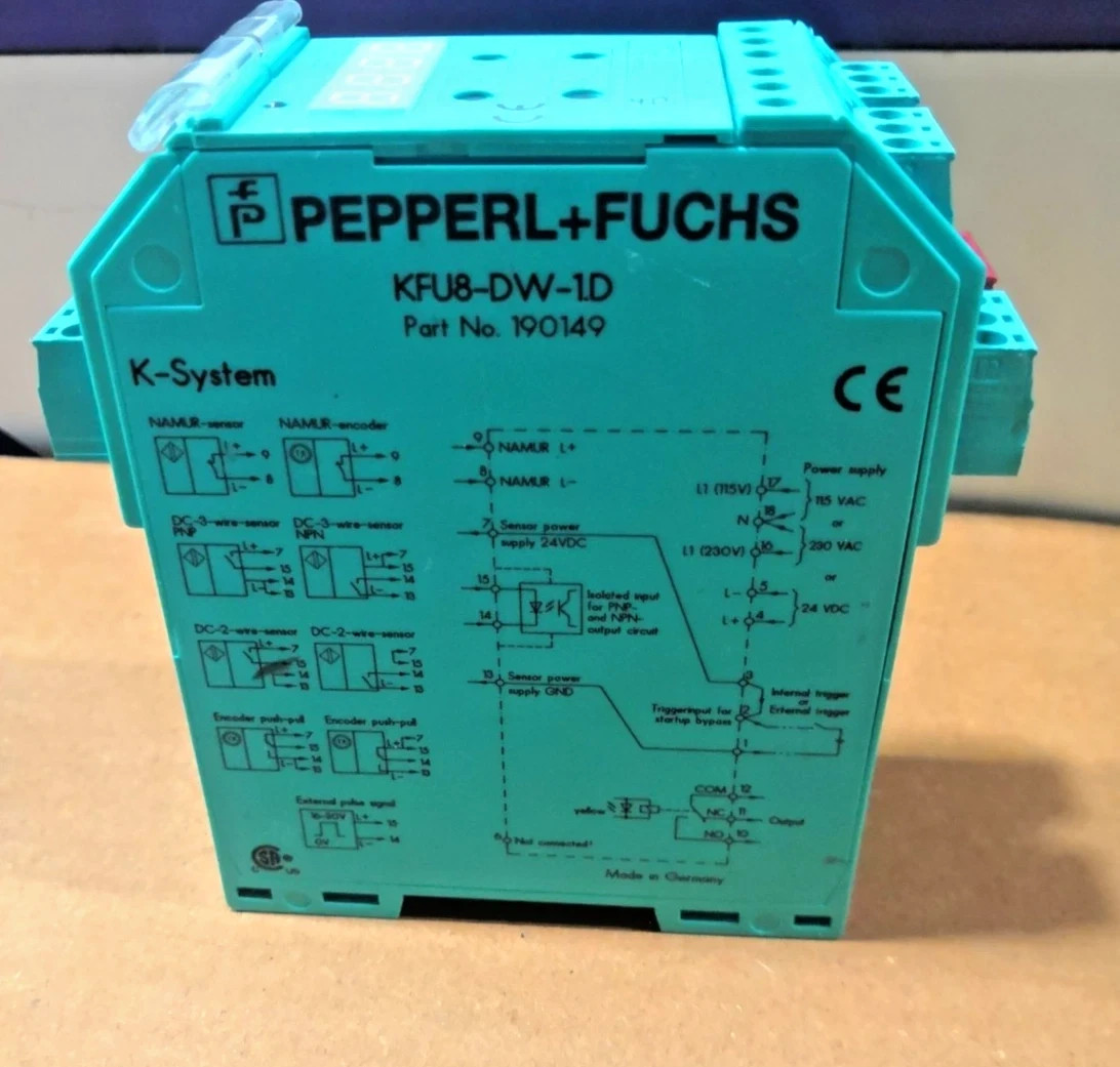 NEW PEPPERL+FUCHS KFU8-DW-1.D safety barrier