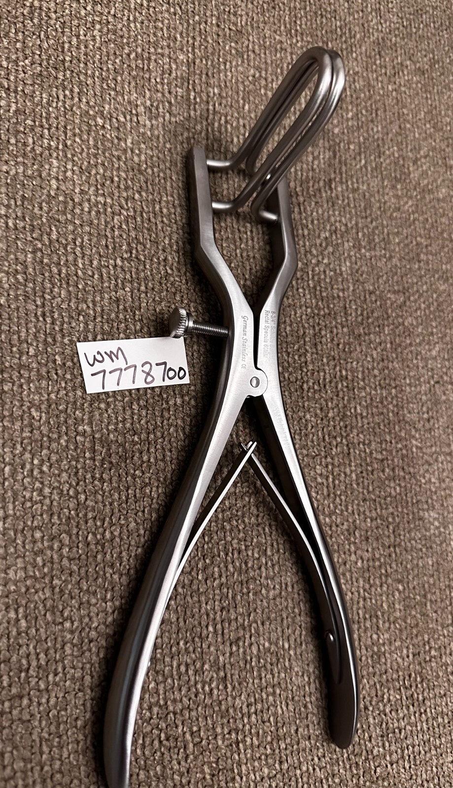 SCHULZE BERGMANN RECTAL SPECTULA 60MM